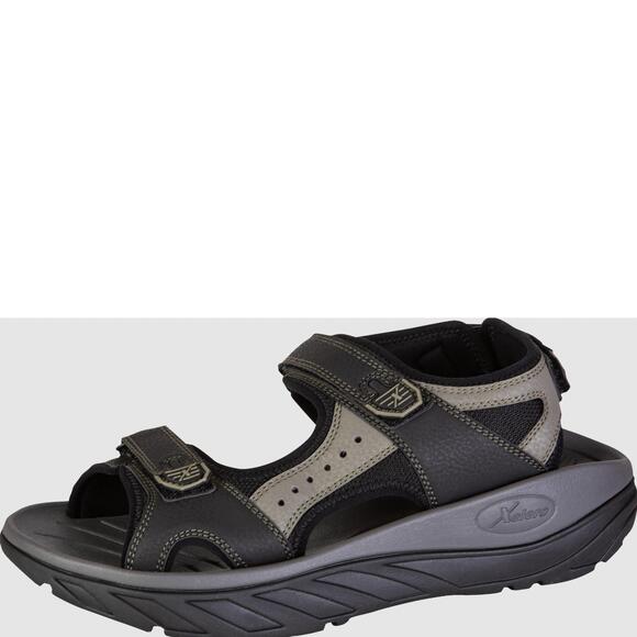 NEW XELERO men\'s trutrek sandal in black/moss